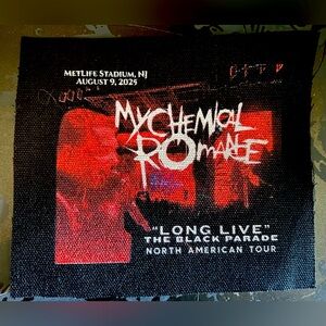 My Chemical Romance Custom MetLife Patch